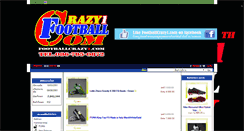 Desktop Screenshot of footballcrazy1.com